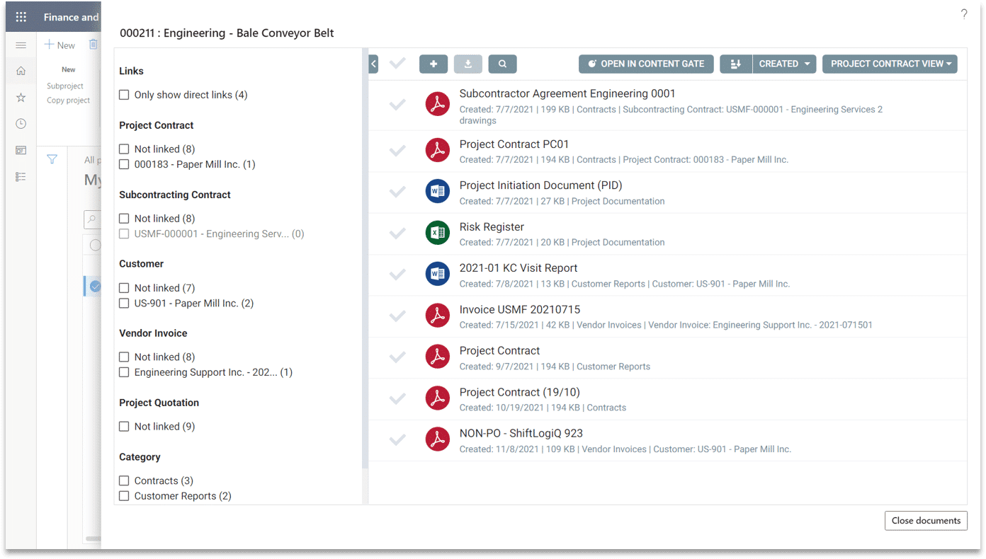 Content Gate-Holistic View