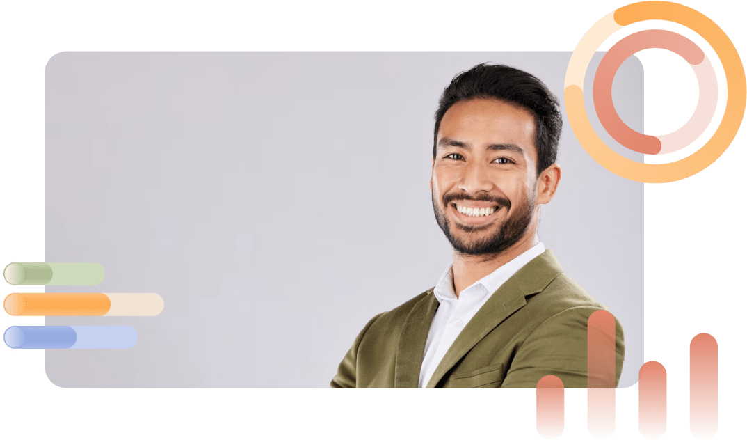 Man smiling